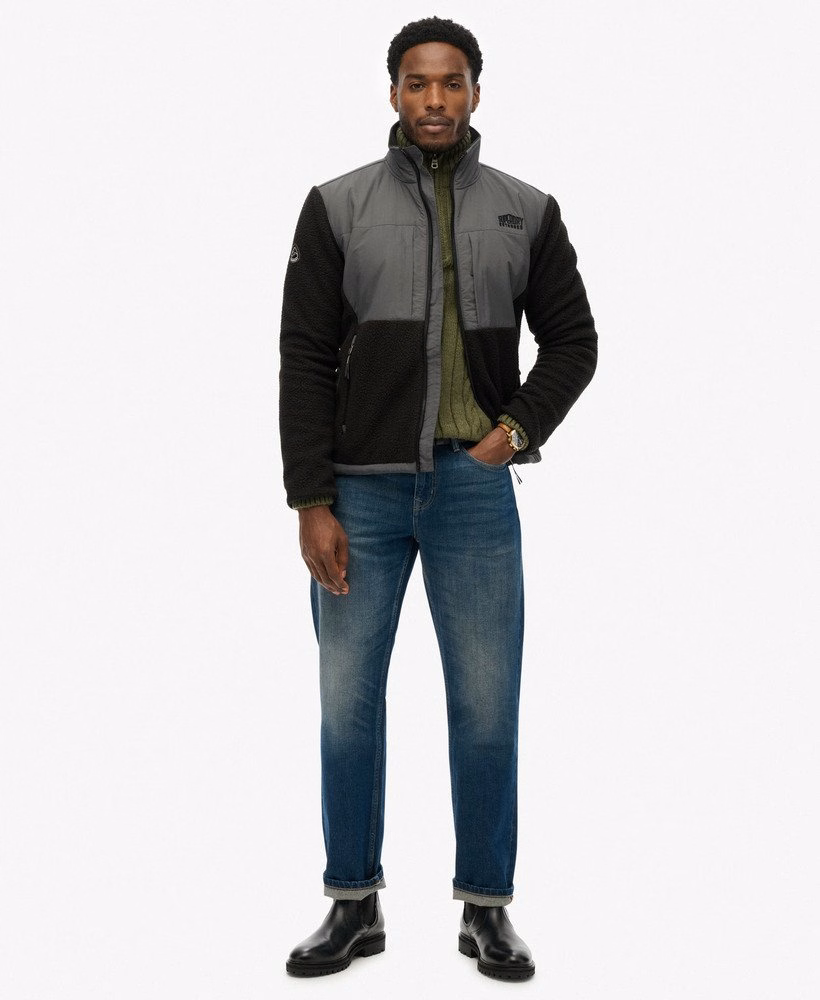 Hybride trekker met polar fleece