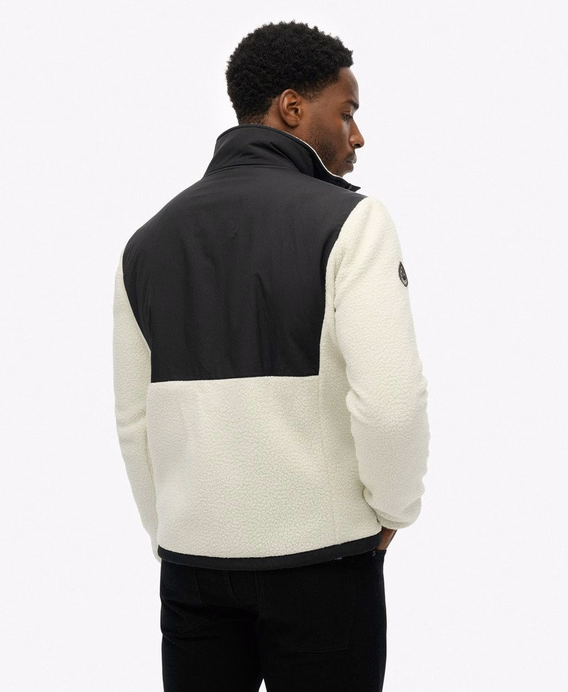 Hybride trekker met polar fleece