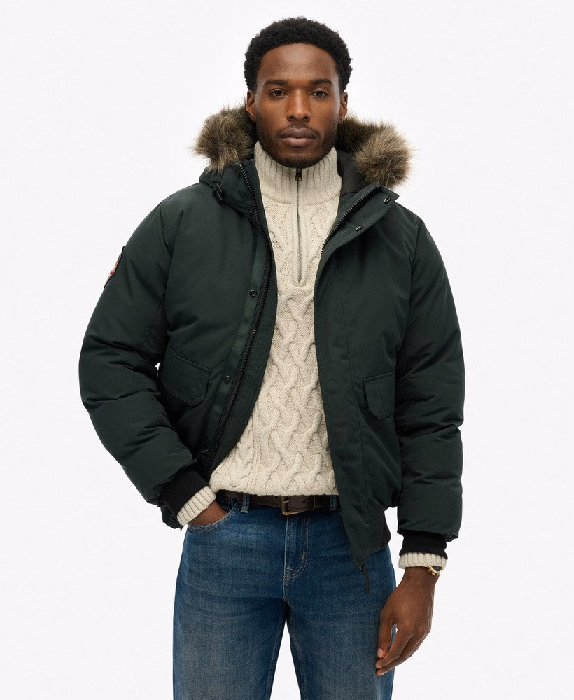 Everest bomberjack van imitatiebont
