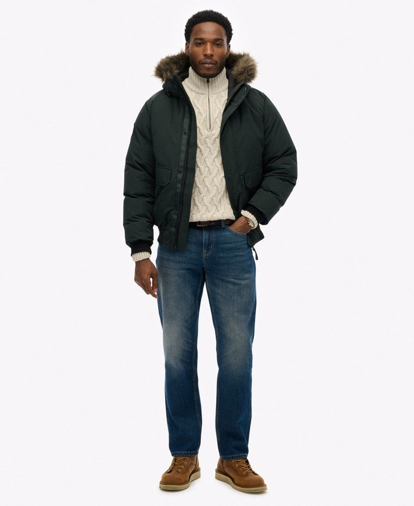 Everest bomberjack van imitatiebont