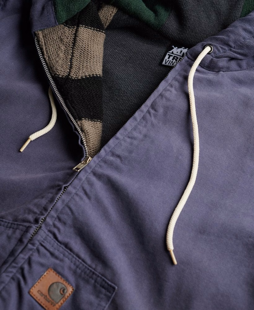 Tribe Vintage Reworked Hooded Jacket