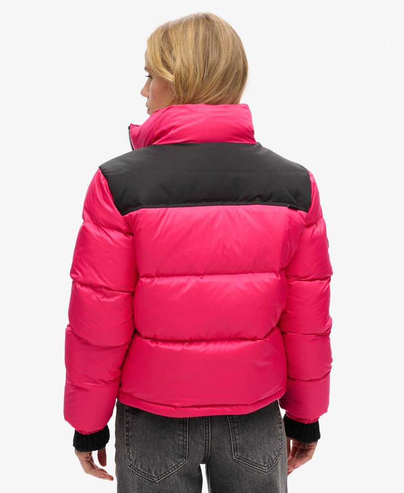 sportstyle code pufferjack in felroze