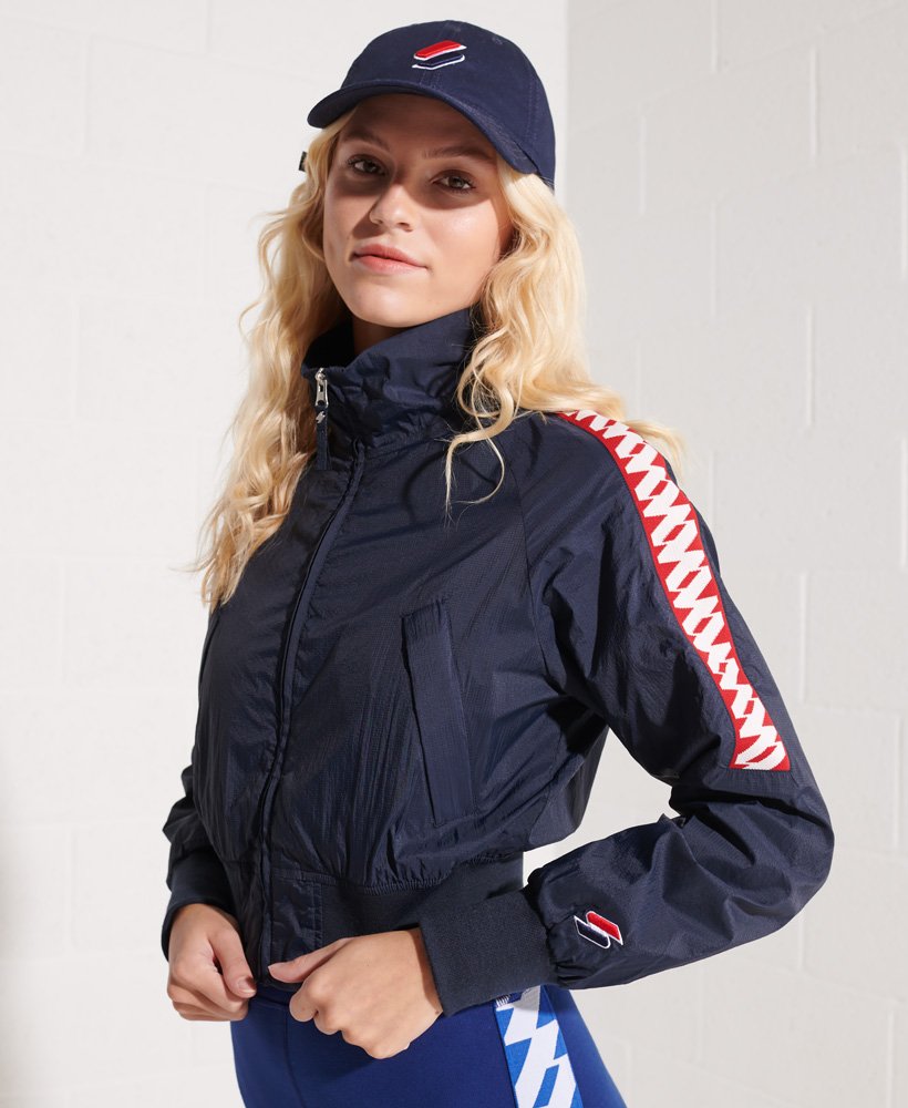 code energy sd-windrunner jas in diepblauw