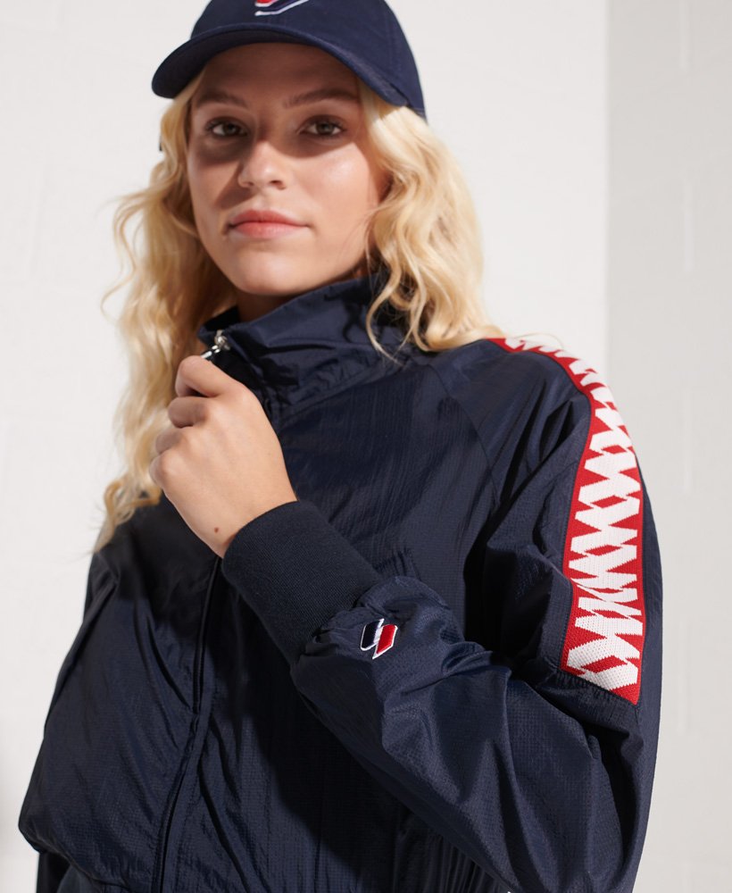 code energy sd-windrunner jas in diepblauw