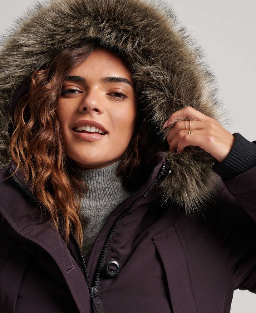 everest parka-jas in plum