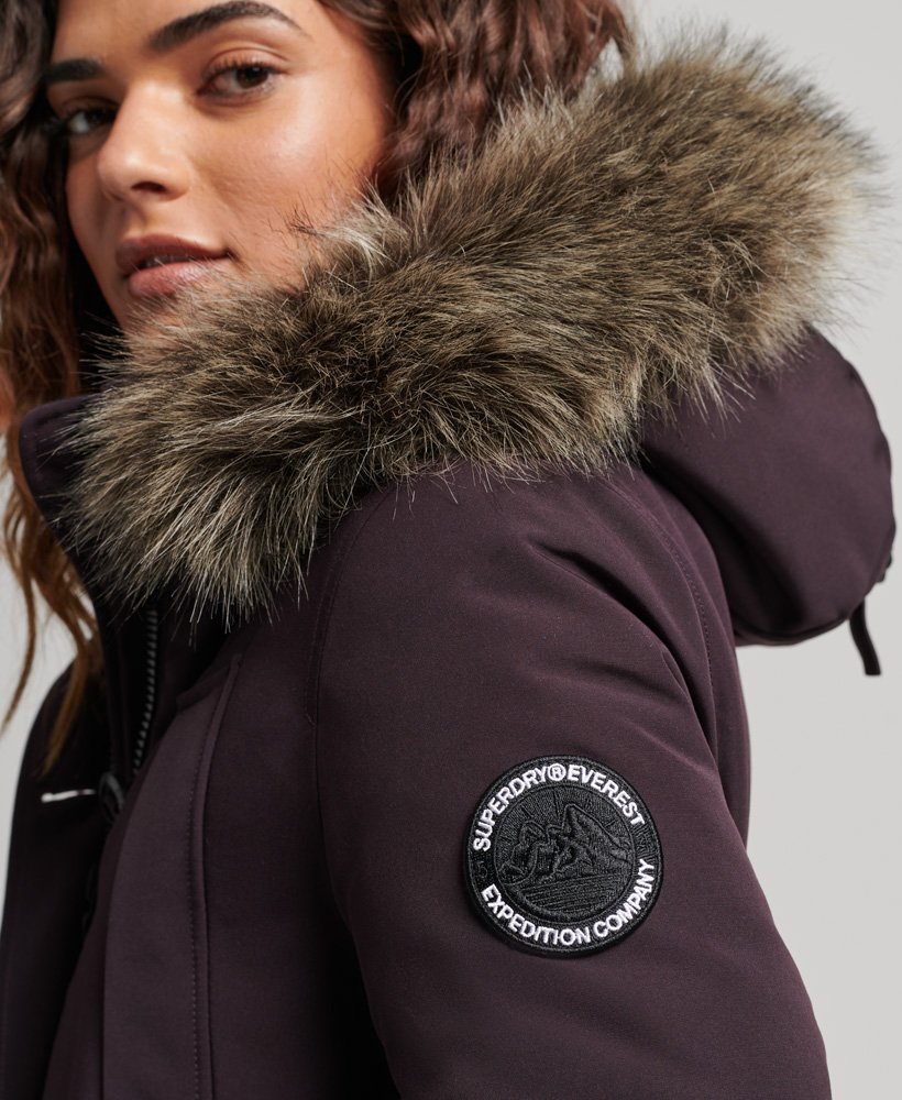everest parka-jas in plum