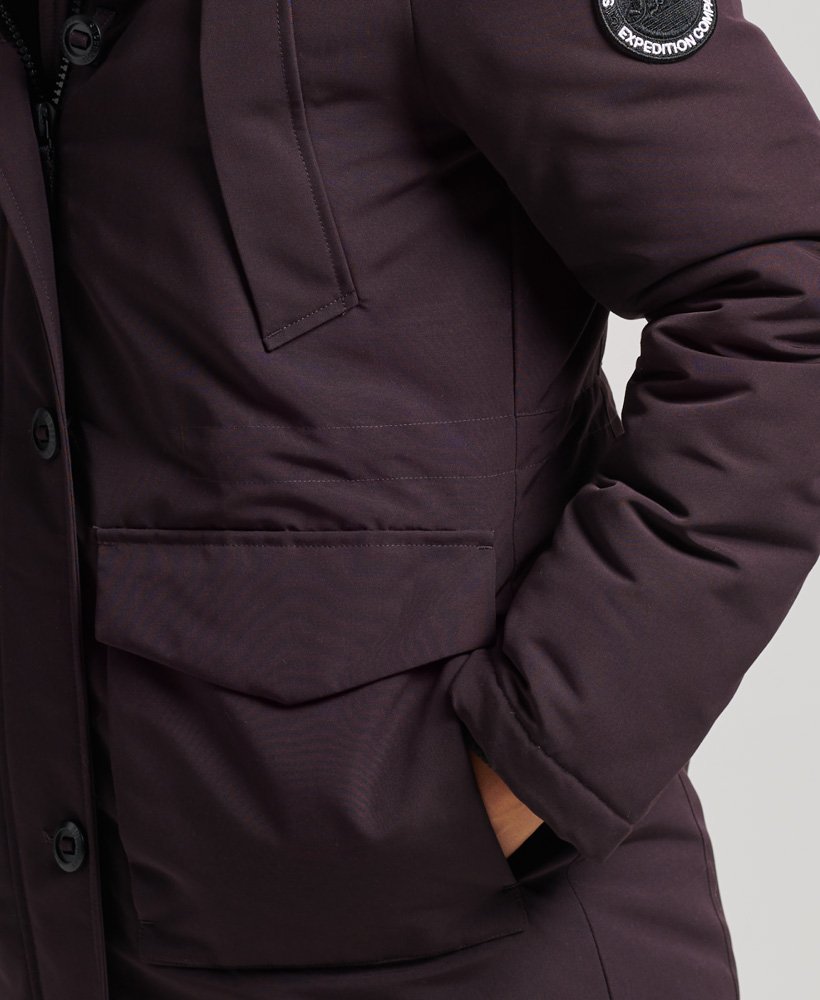 everest parka-jas in plum
