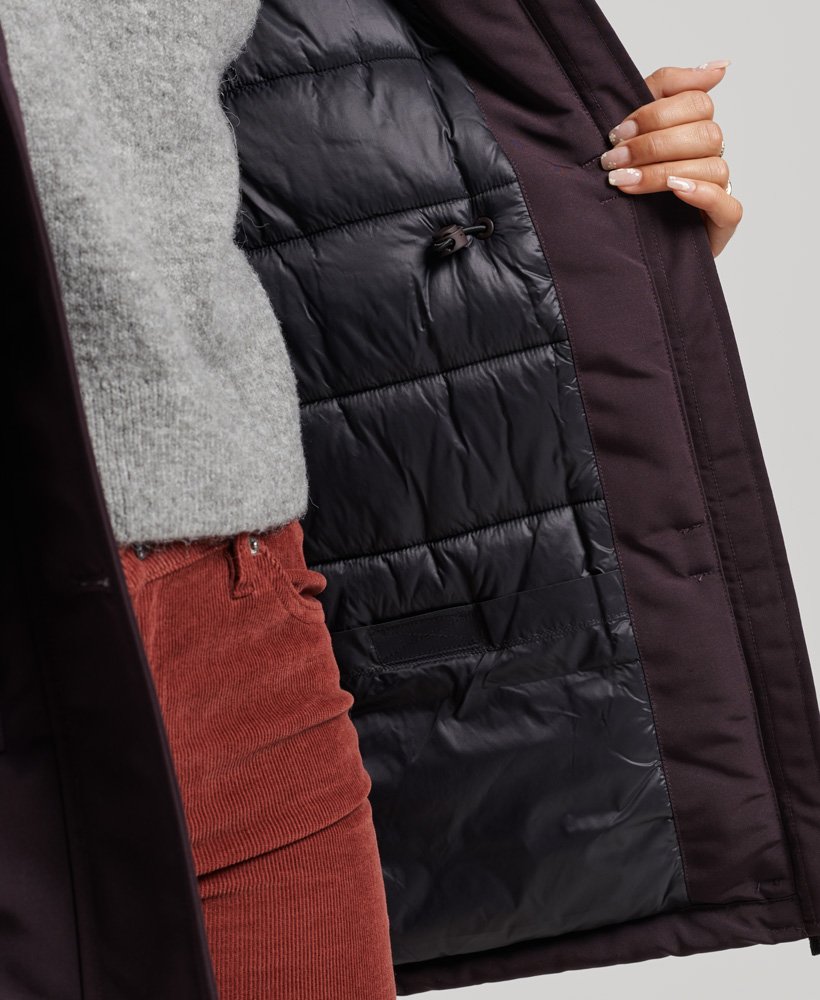 everest parka-jas in plum