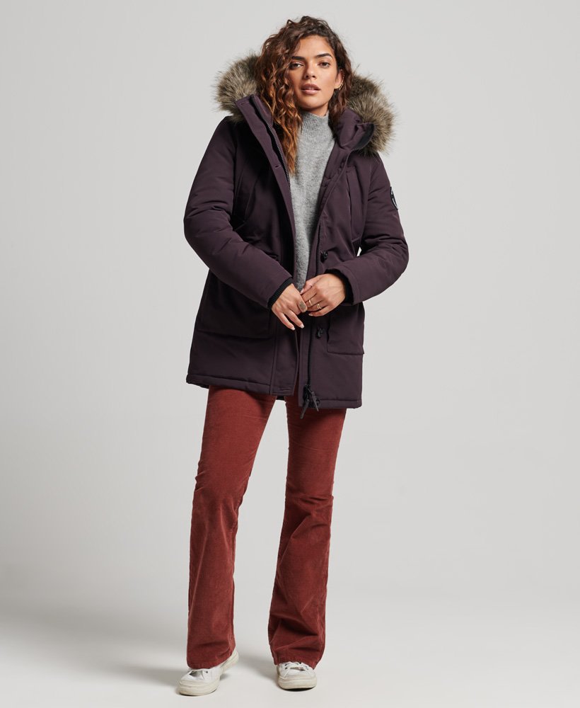 everest parka-jas in plum