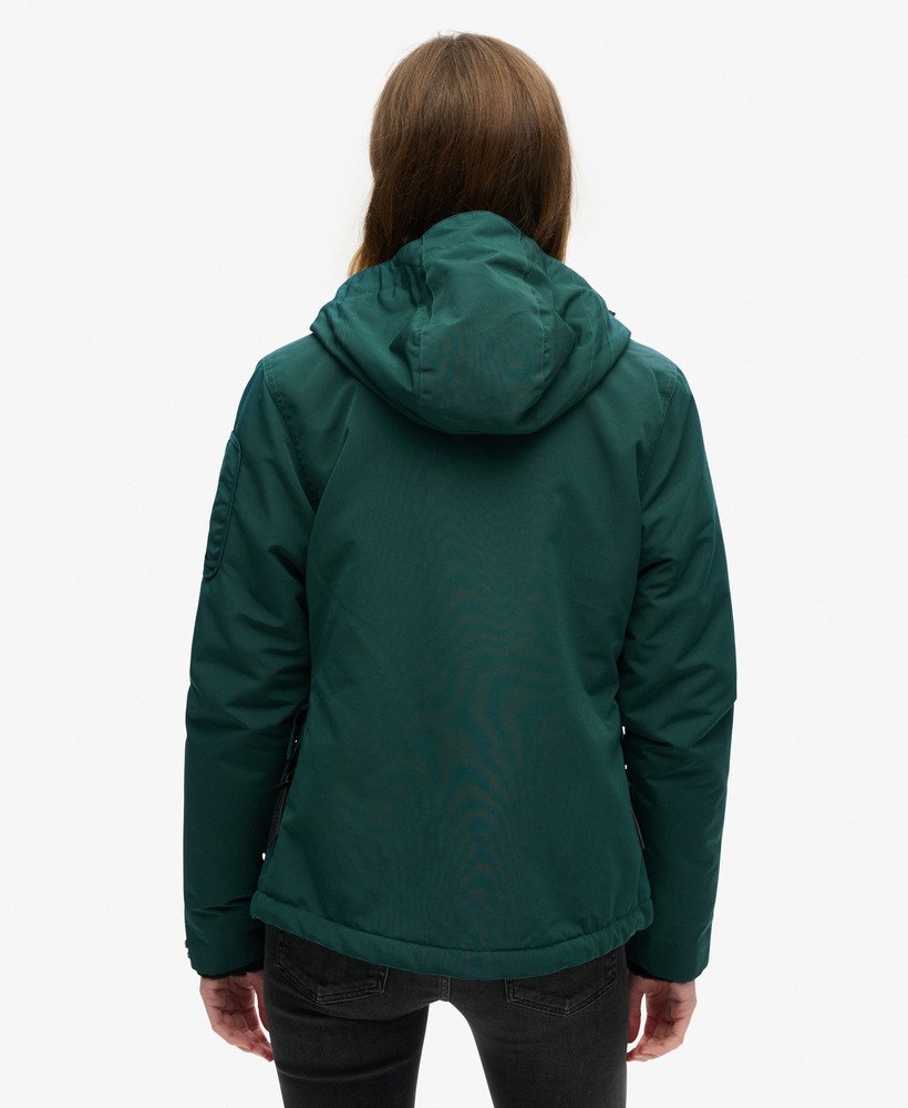 capuchonjack ultimate sd-windcheater in flessengroenzwart