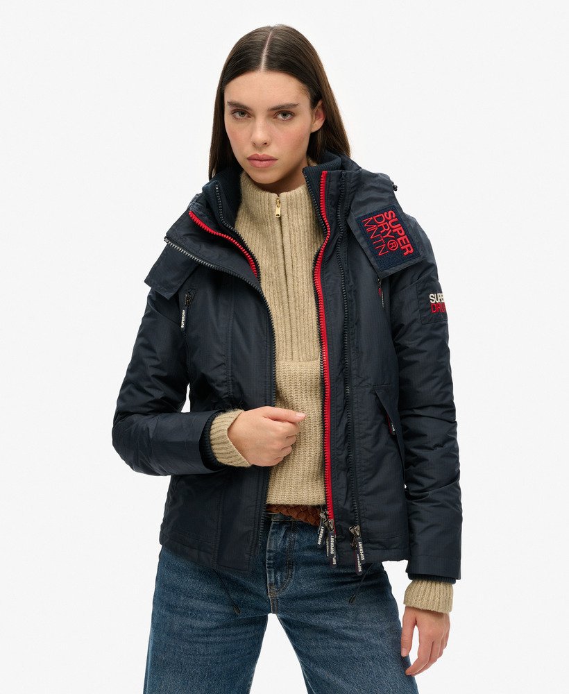 mountain sd-windcheater jacket in nordic chrome navy