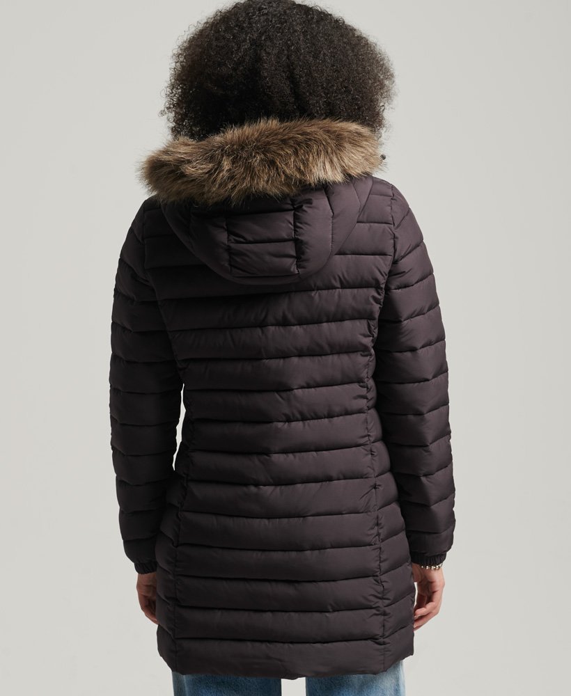 super fuji-jas in de kleur plum