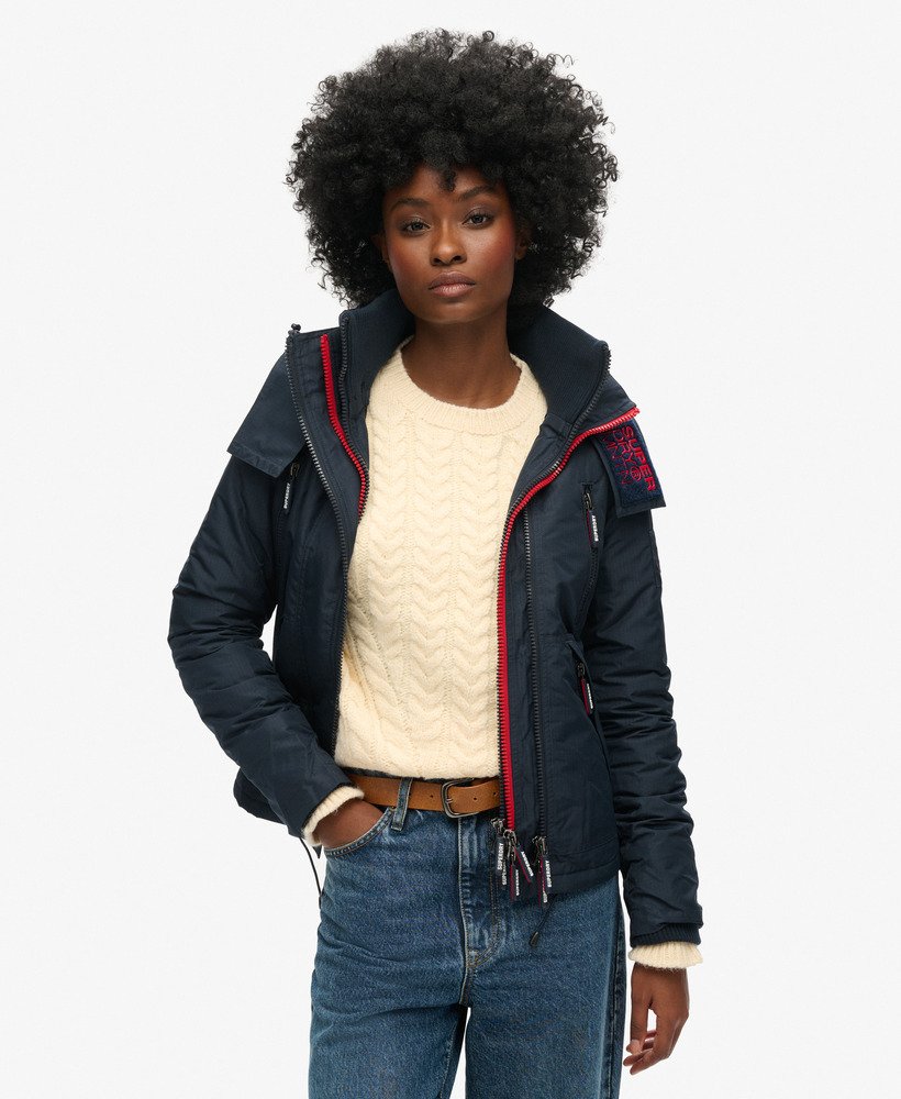 mountain sd-windcheater jacket in nordic chrome navy