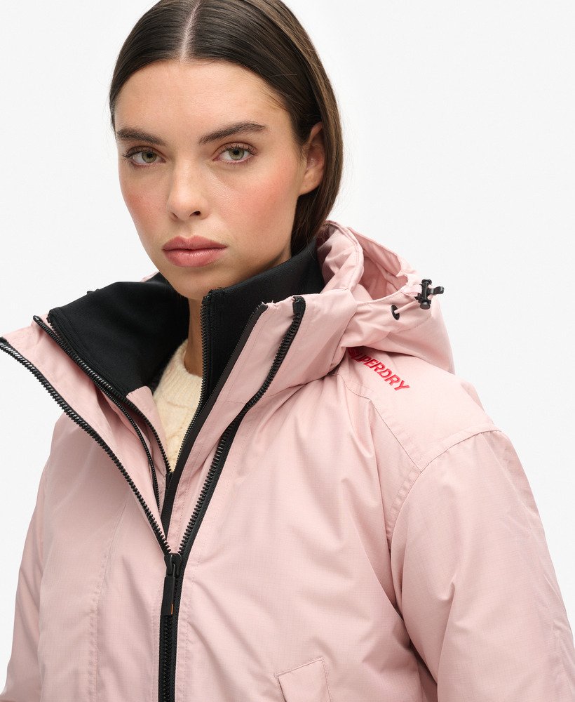 code sd-windcheaterjack in vintage blushroze