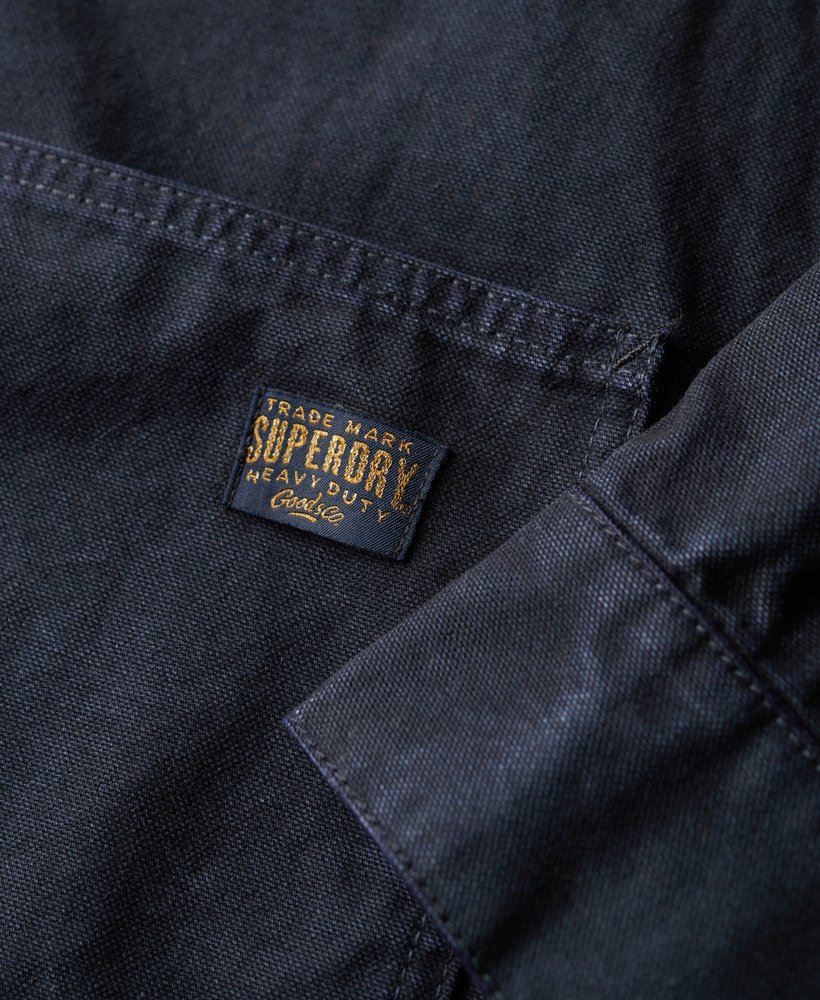 canvas werkjas in eclipse navy