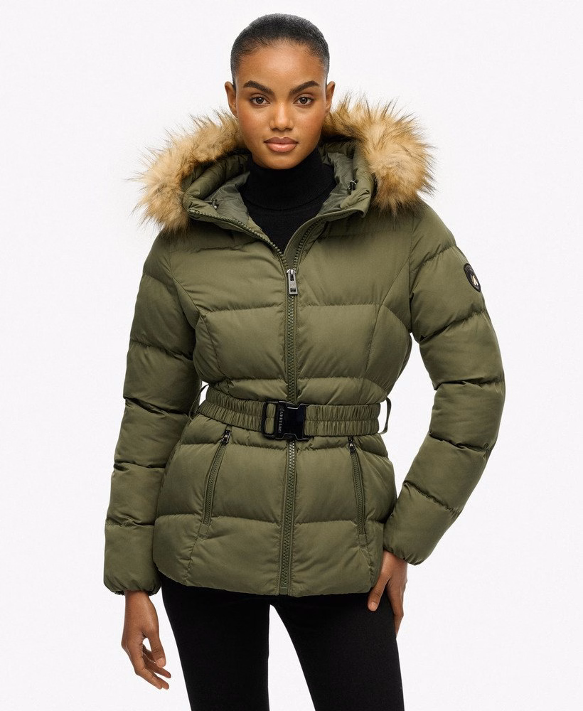 Fuji Pufferjack met riem
