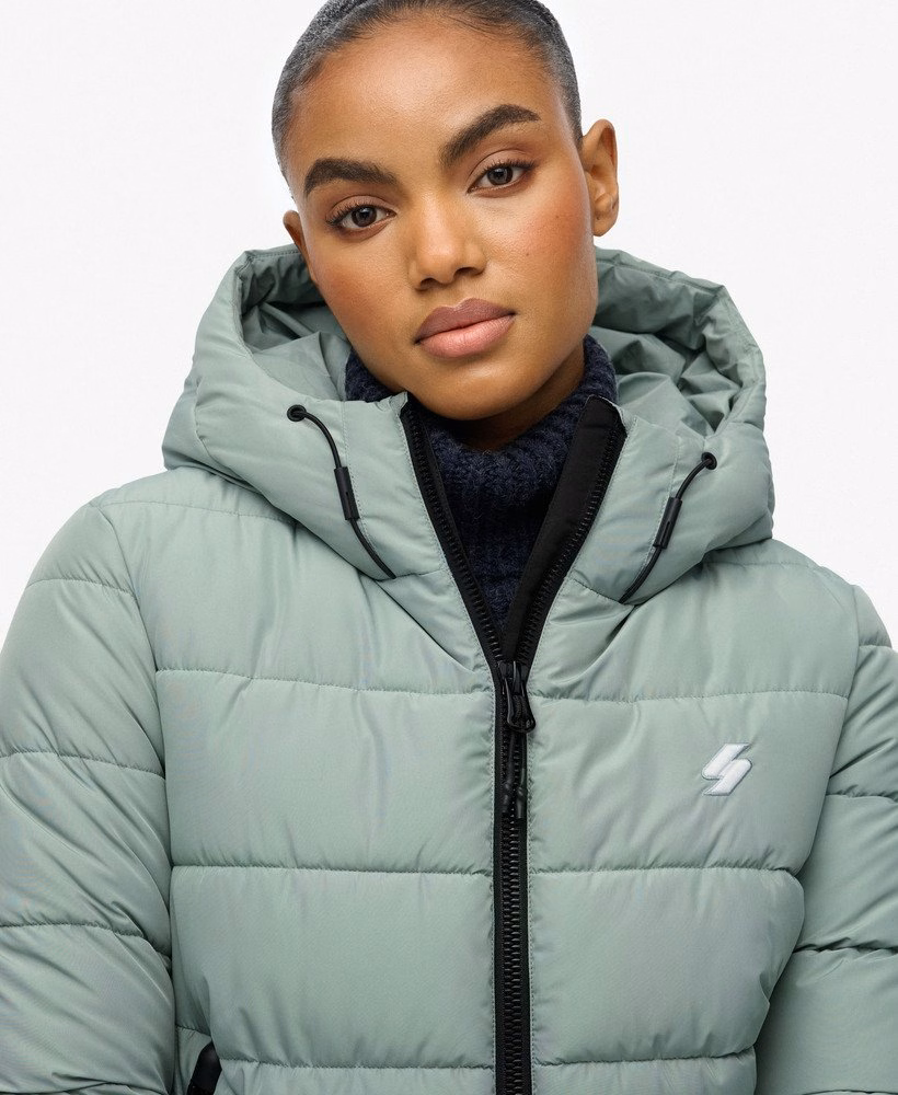 Spirit Sports pufferjas met capuchon