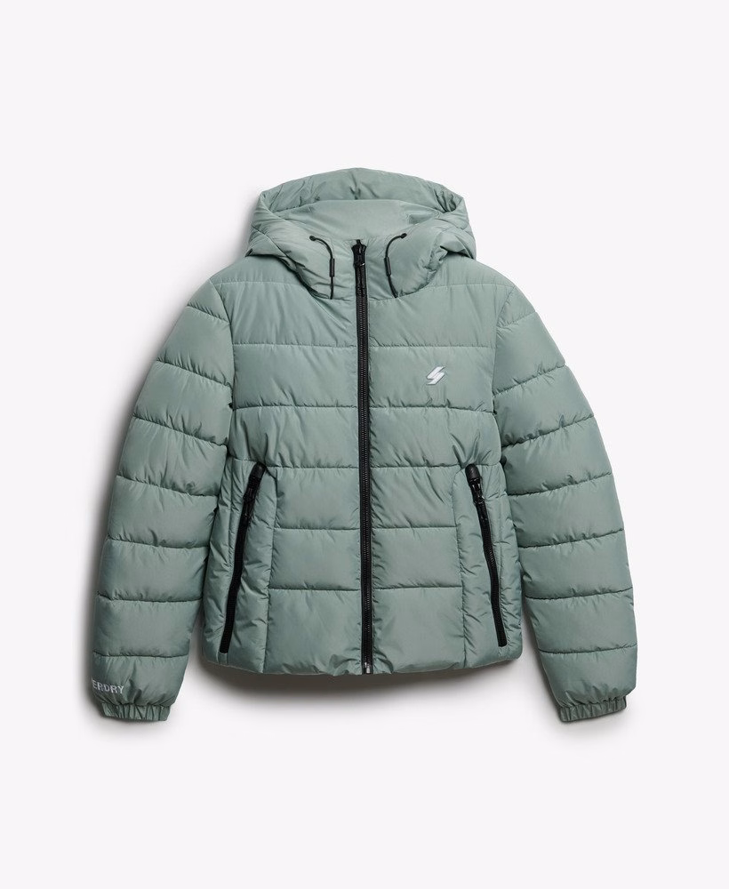 Spirit Sports pufferjas met capuchon