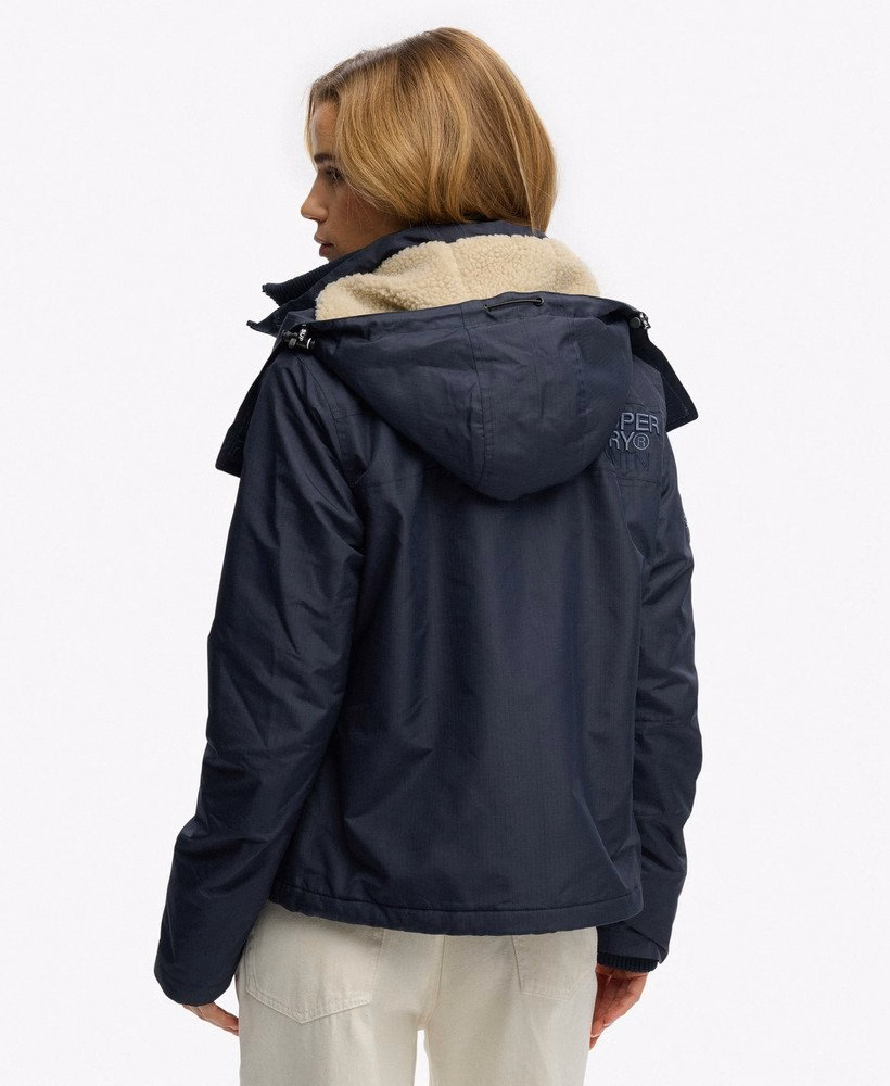 Arctische windjack met capuchon