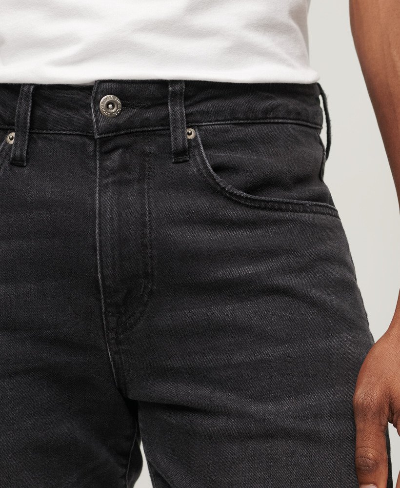 vintage slim straight jeans in venom gebruikt zwart