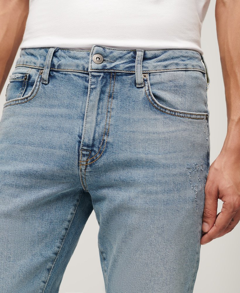 vintage slim fit jeans in shotwell blue