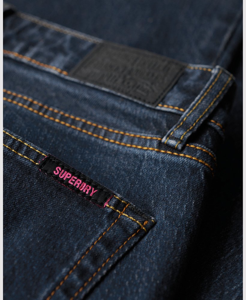vintage van dyke mid-rise slim flare jeans gebruikt