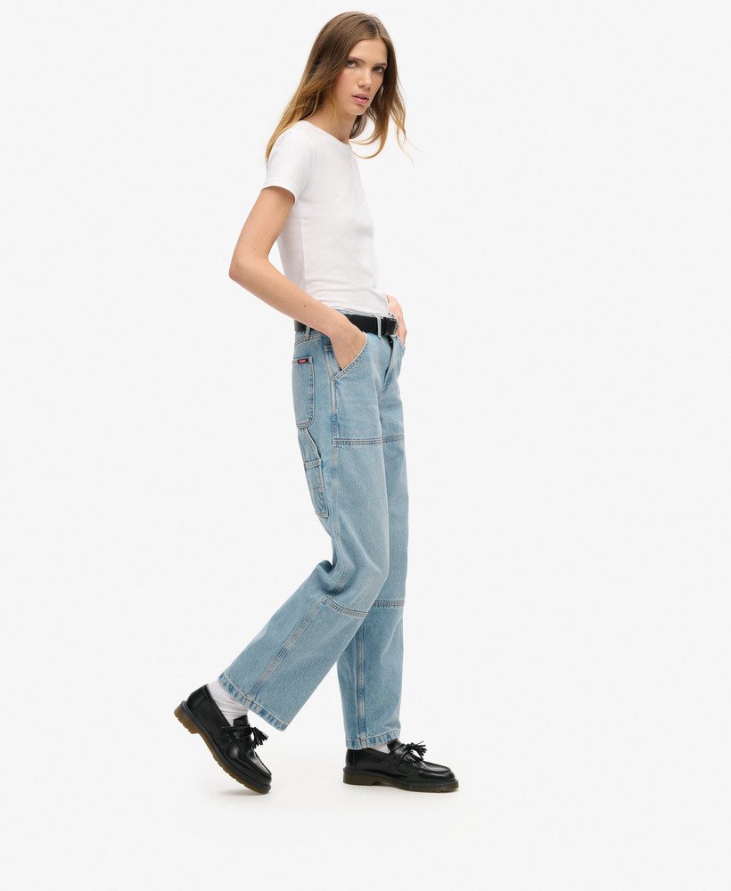 mid-rise denim timmermansjeans in beukenhout licht vintage