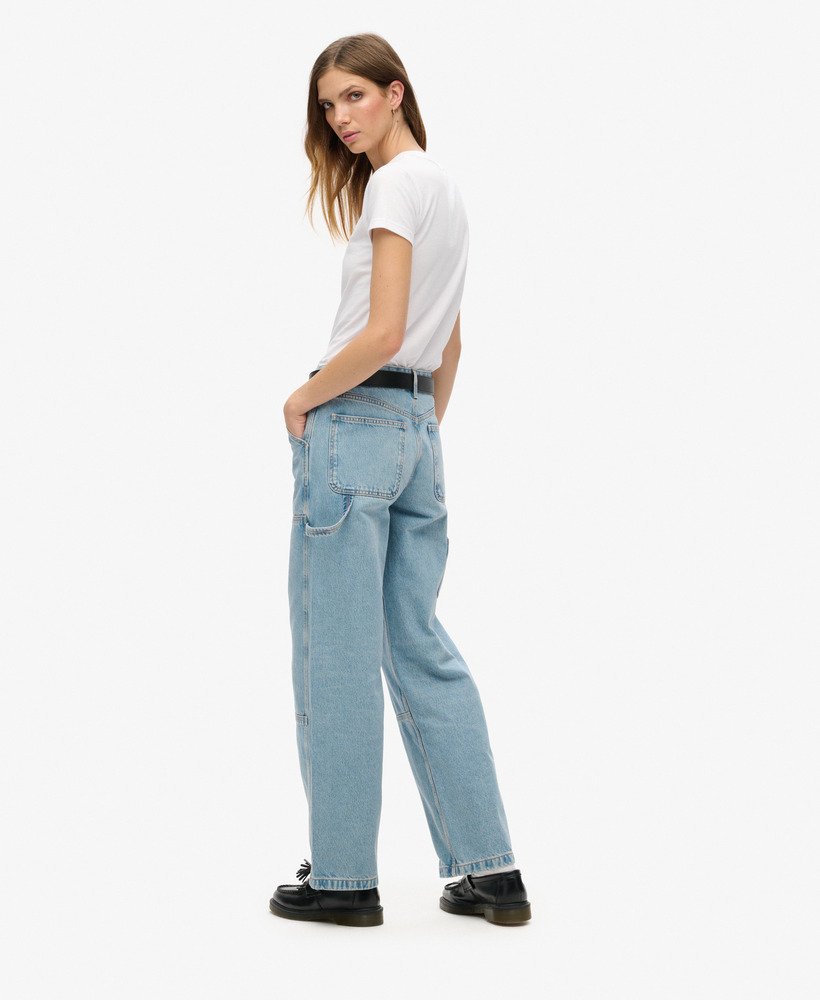 mid-rise denim timmermansjeans in beukenhout licht vintage