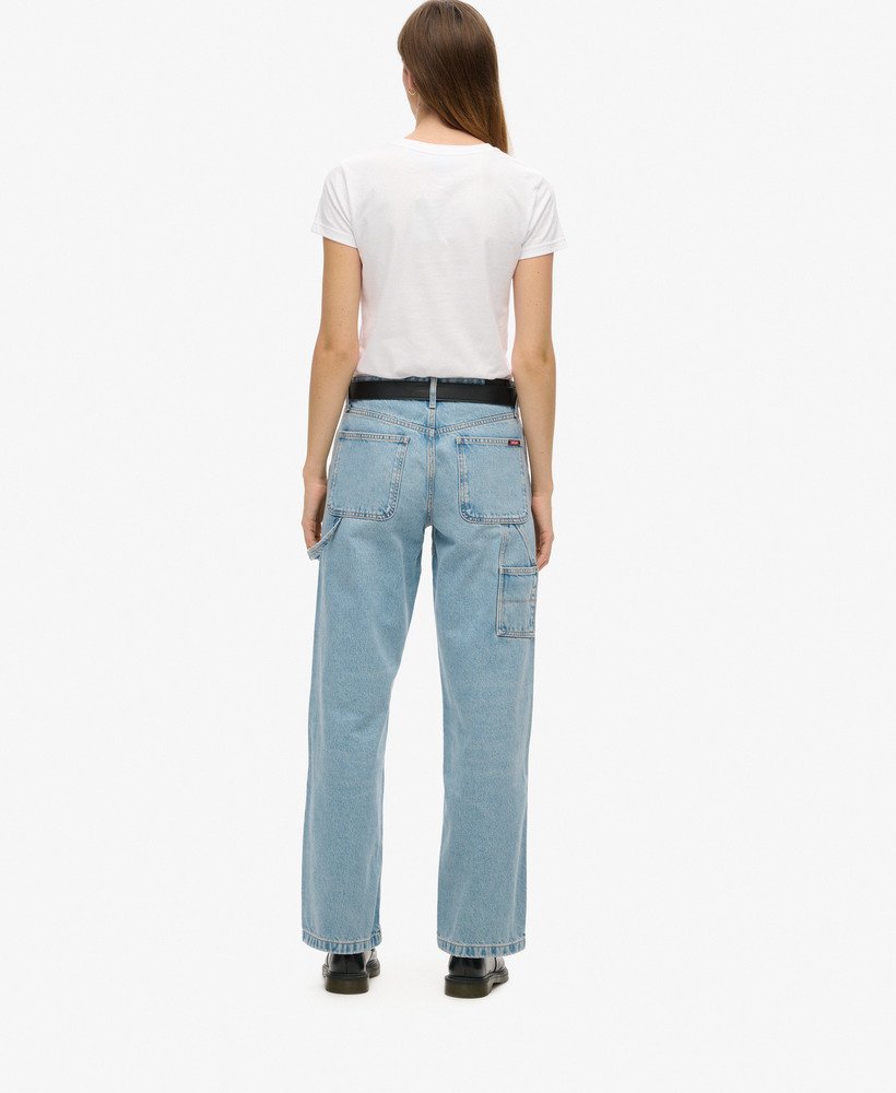 mid-rise denim timmermansjeans in beukenhout licht vintage