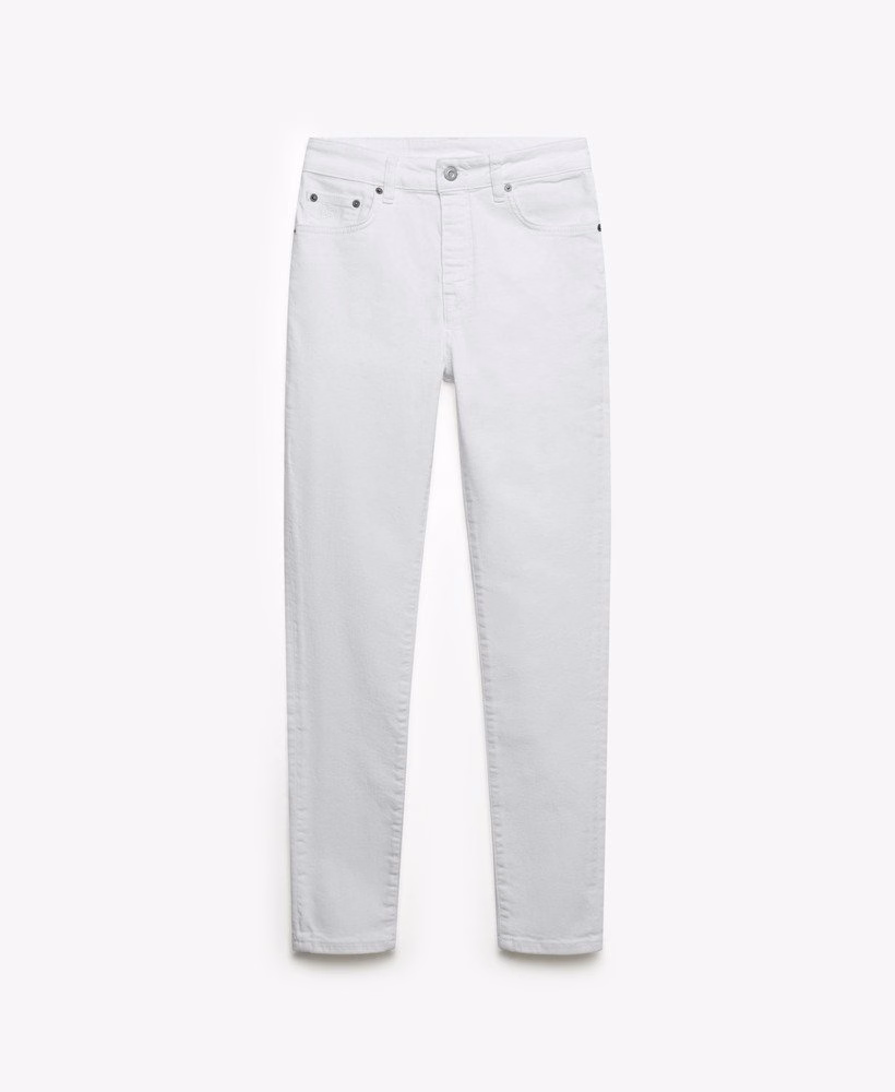 Skinny jeans met hoge taille