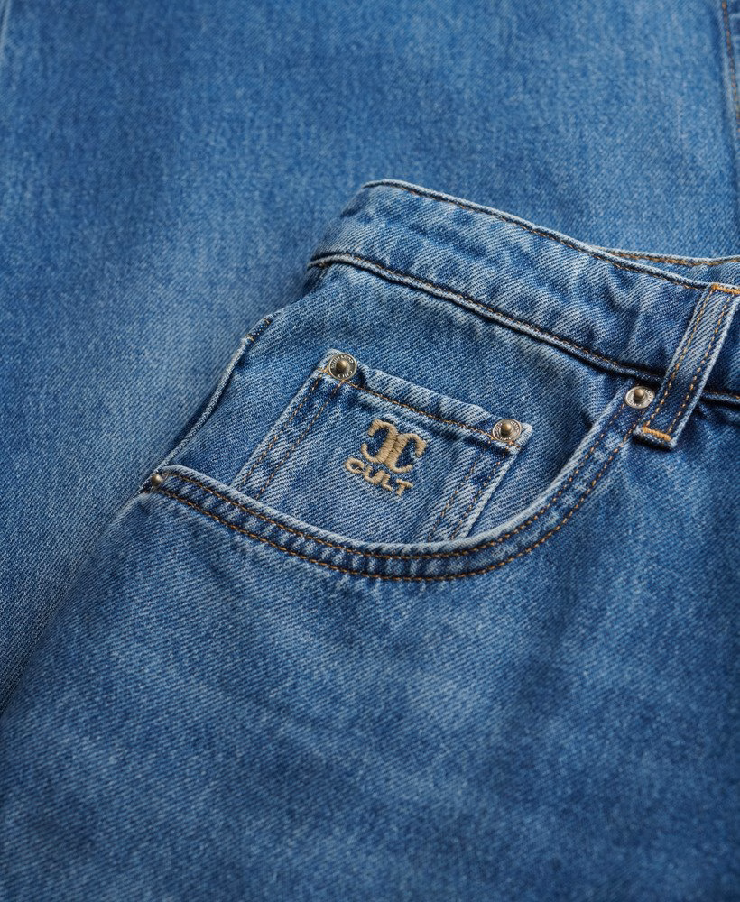 Mid Rise Baggy Jeans