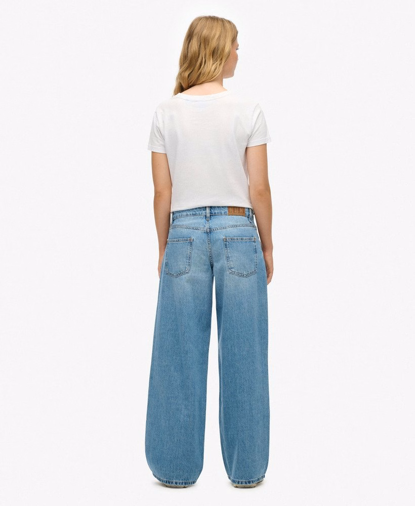 Mid Rise Baggy Jeans