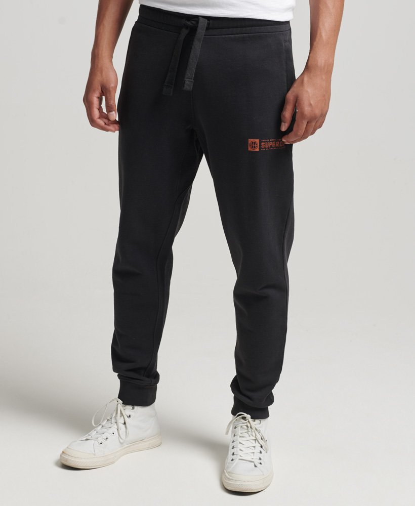 vintage athletic club joggingbroek in zwart