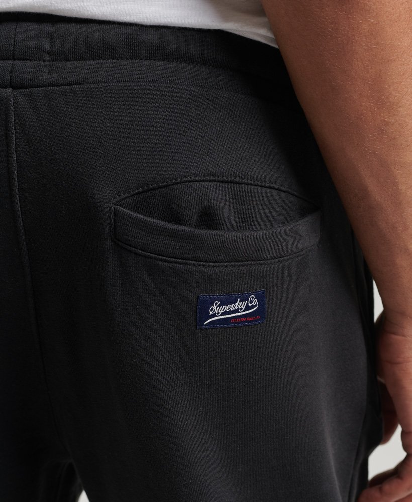 vintage athletic club joggingbroek in zwart