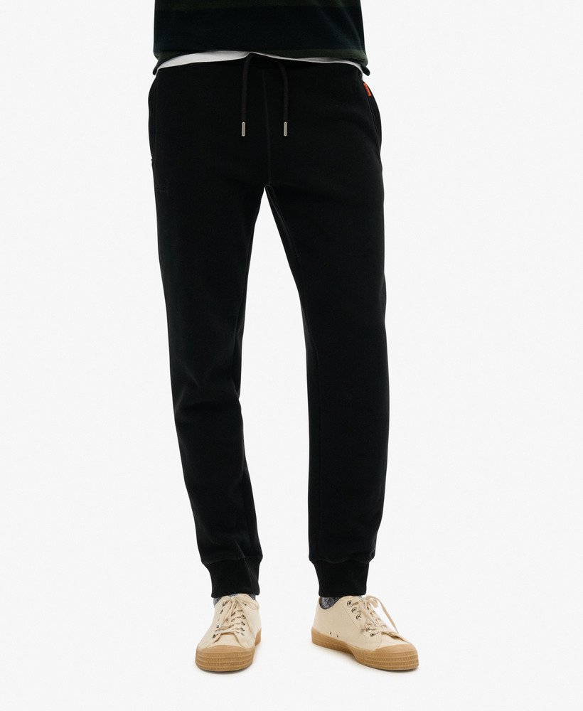 essential logo joggingbroek in zwart