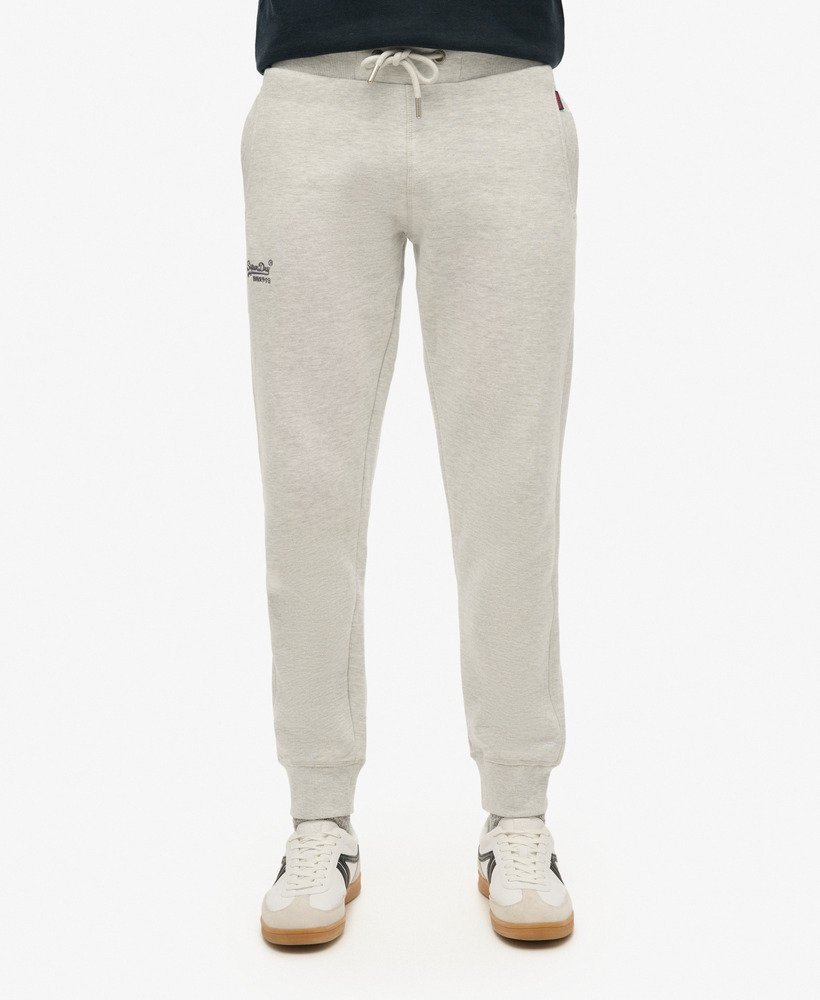 essential logo joggers in glacier grey marl