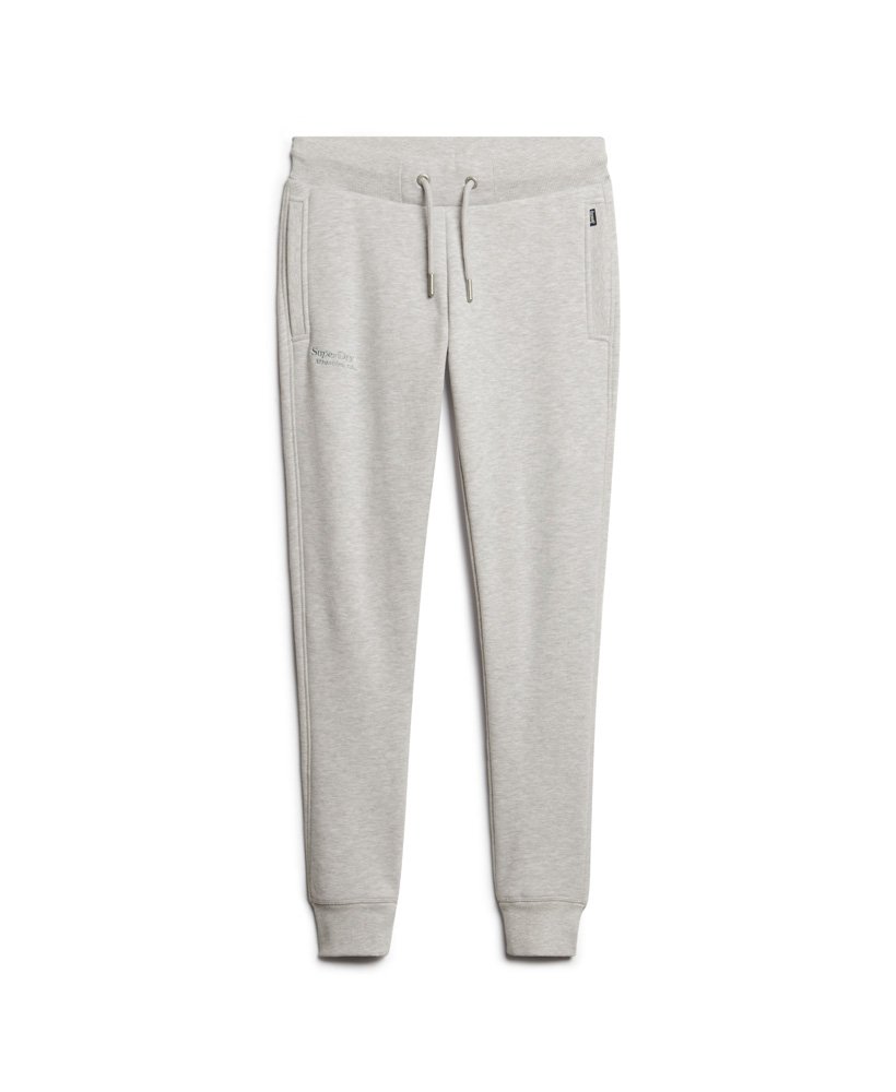 essential logo joggers in glacier grey marl