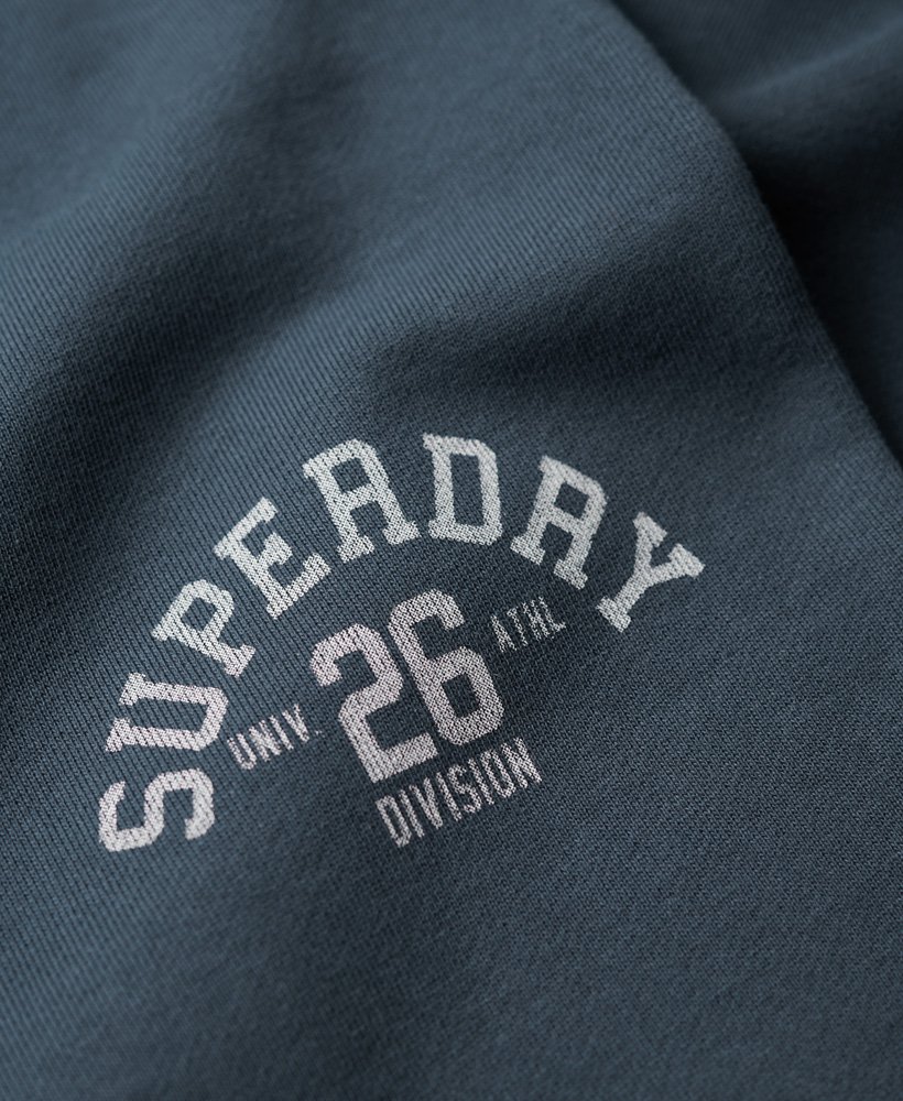athletic essentials jersey flare joggers in blueberry navy