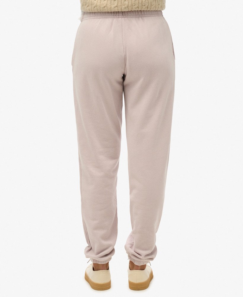 athletic essentials vintage wassen grafische joggingbroek in wolkengrijs