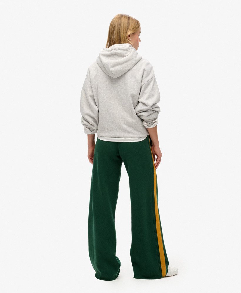 essential logo rechte joggingbroek in emailgroen