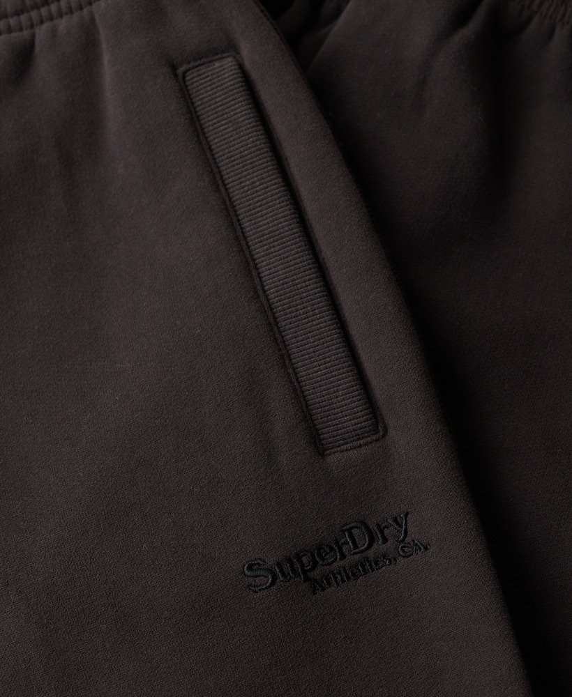 essential logo joggingbroek met manchetten in bison black