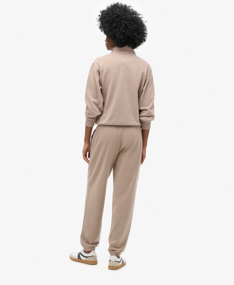athletic essentials boyfriend jogger in cobblestone grey