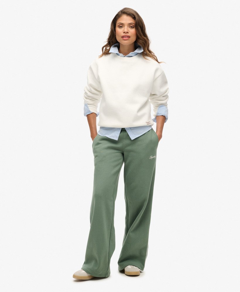 country club rechte joggingbroek in laurel khaki