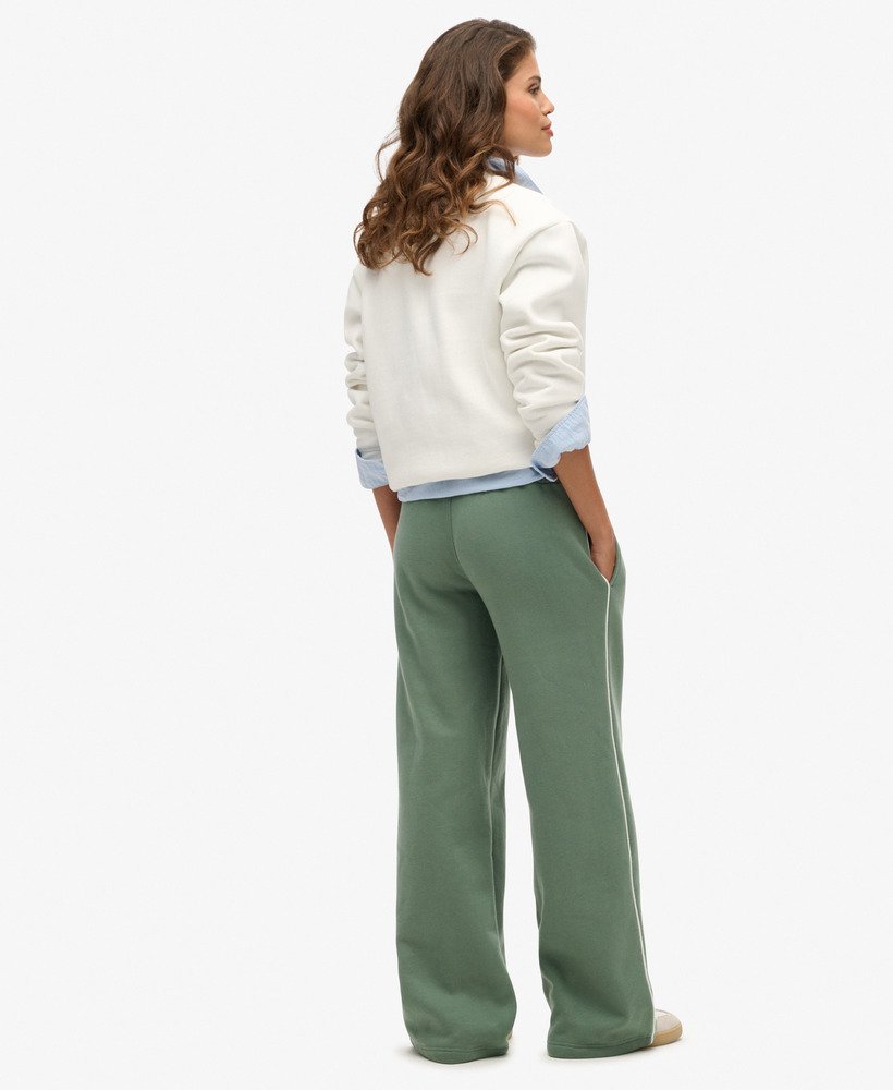 country club rechte joggingbroek in laurel khaki