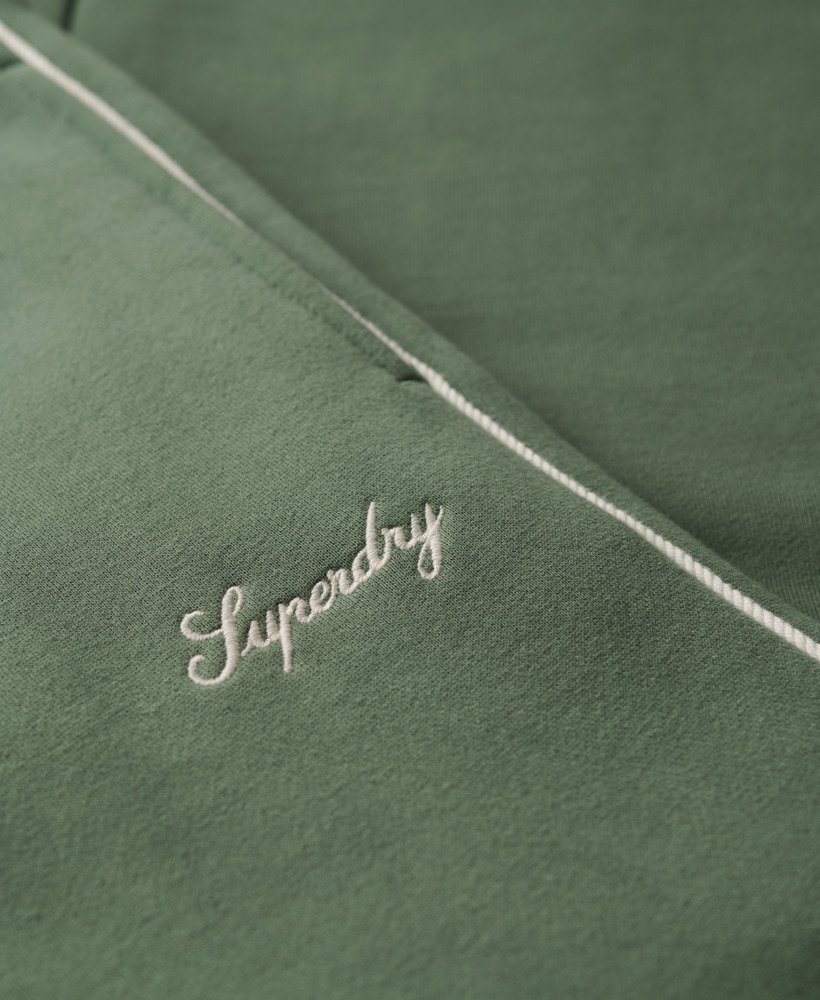 country club rechte joggingbroek in laurel khaki