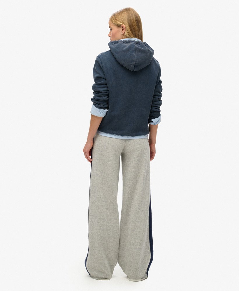 essential logo rechte joggingbroek in varsity grey grindle