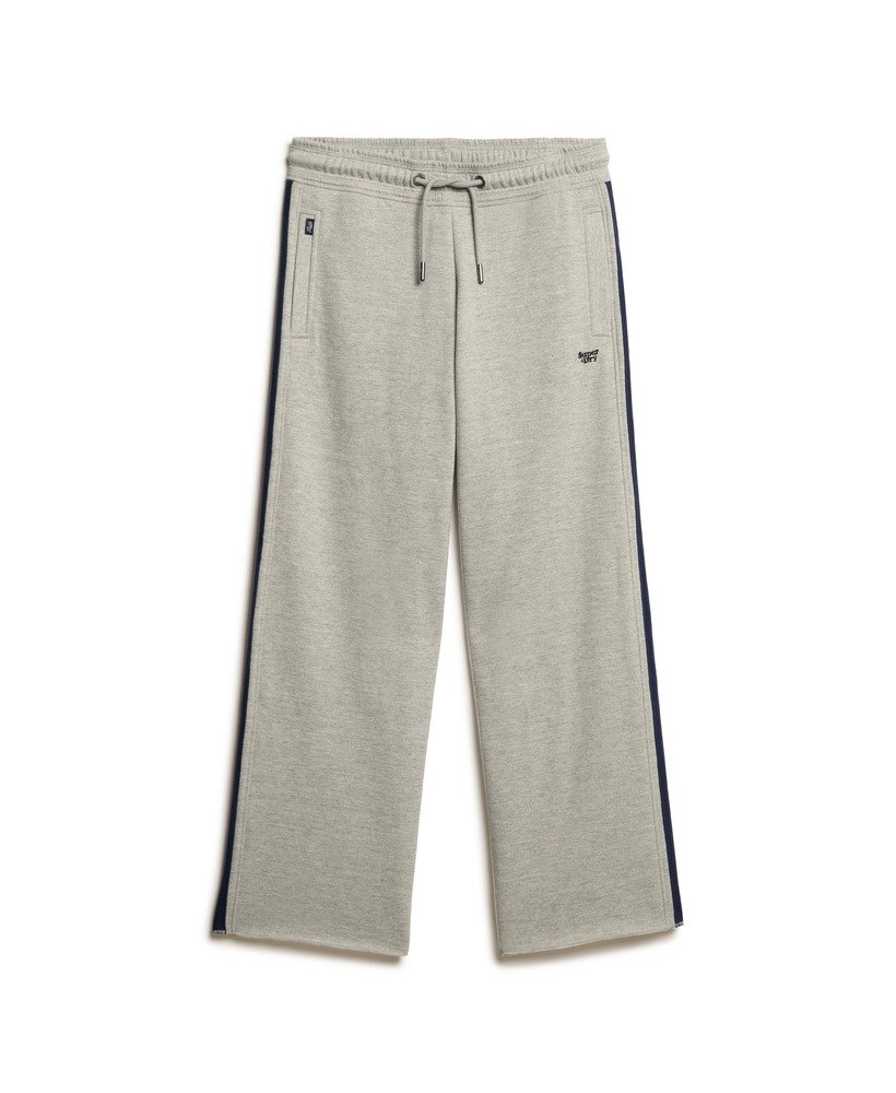 essential logo rechte joggingbroek in varsity grey grindle