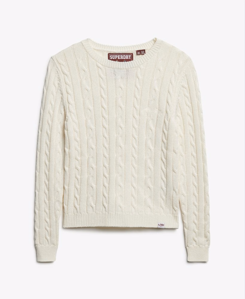 Essentiële slanke kabeljumper