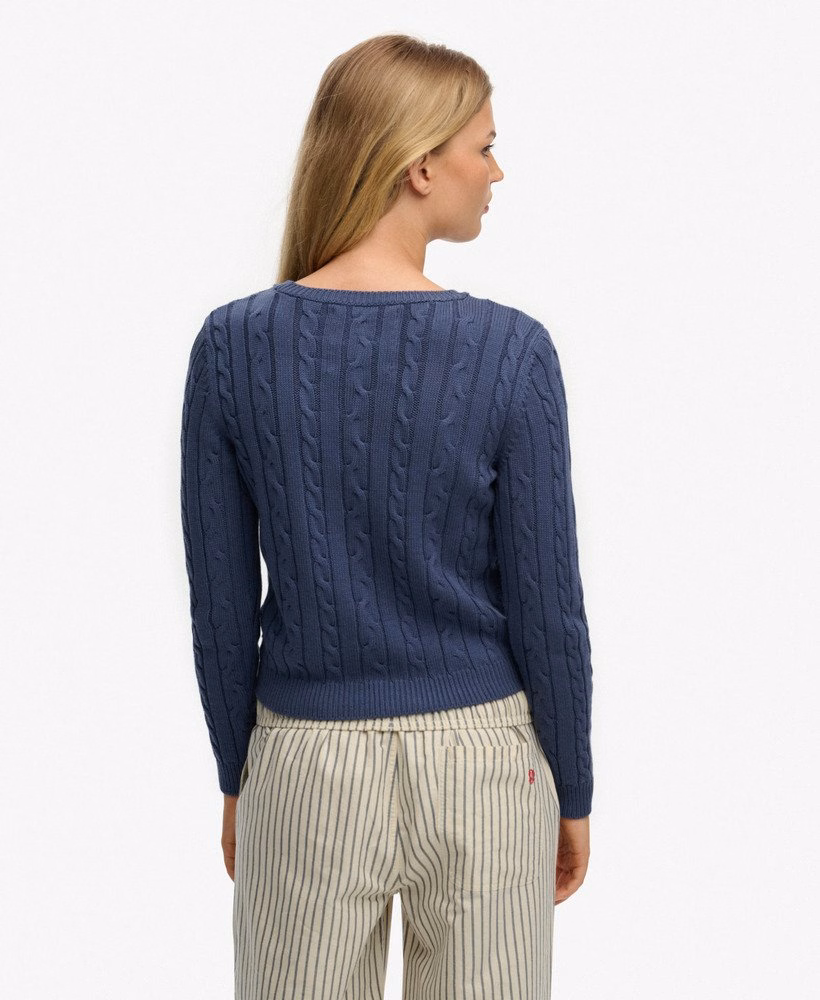 Essentiële slanke kabeljumper