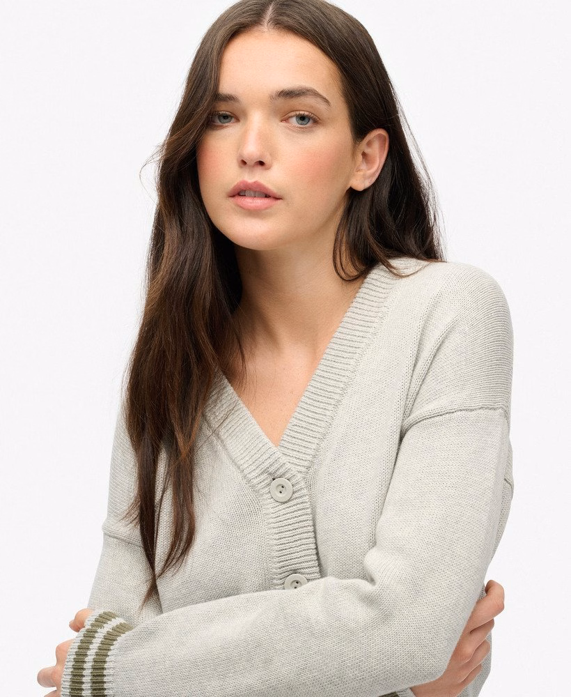Losvallend gebreid vest